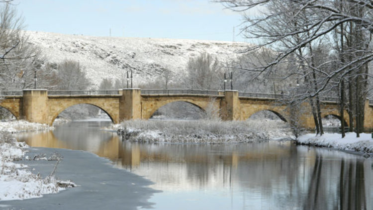 La nieve siempre ha sido una característica distintiva de los inviernos de Soria